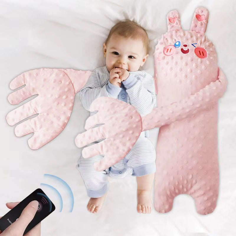 Baby Patter for Sleep Automatic Palm Patting Sleeping Pillow Soothing Toys Baby Companion Pillow Startle Prevention Sleep Aids