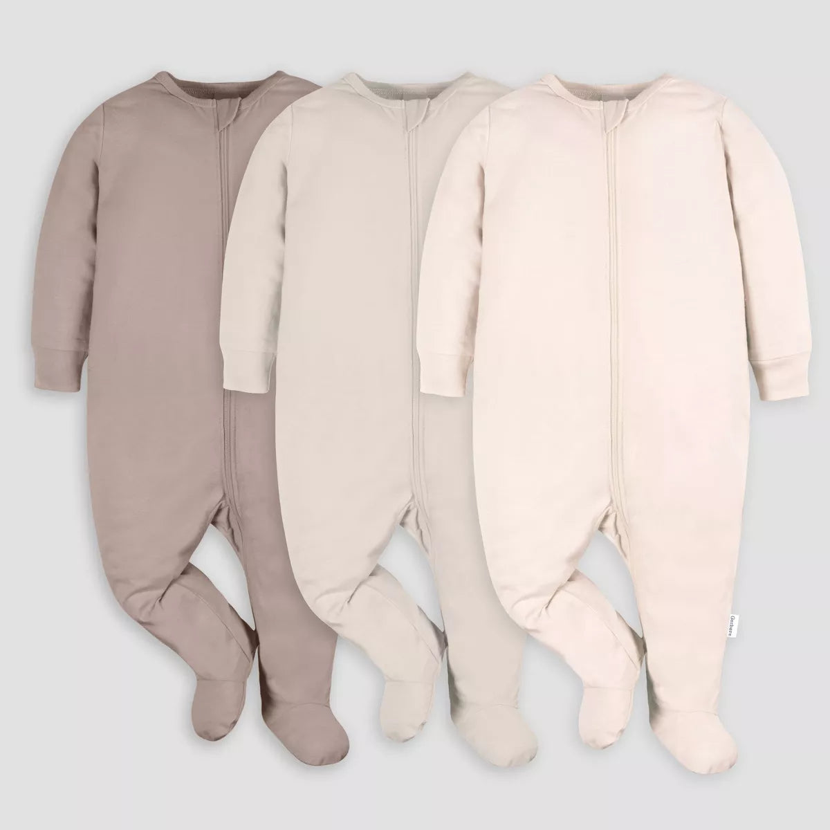 Gerber Baby 3Pk Tonal Sleep N' Play