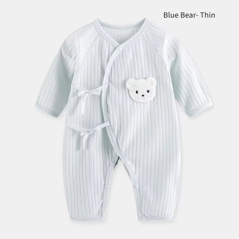 BearHug™ Baby Romper Set – Adorable One-Piece with Matching Hat for Boys & Girls