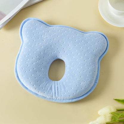 Memory Foam Baby Anti-Eccentric Head Pillow Baby Sleep Pillow Memory Pillow