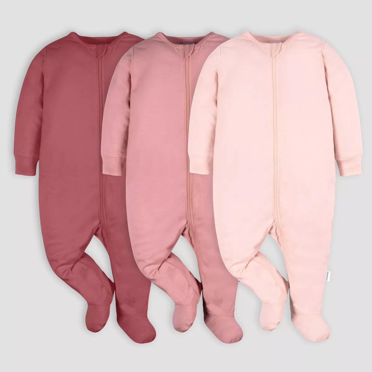 Gerber Baby 3Pk Tonal Sleep N' Play